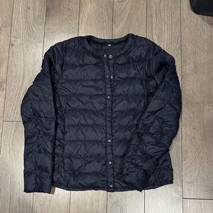 Muji light down jacket - small